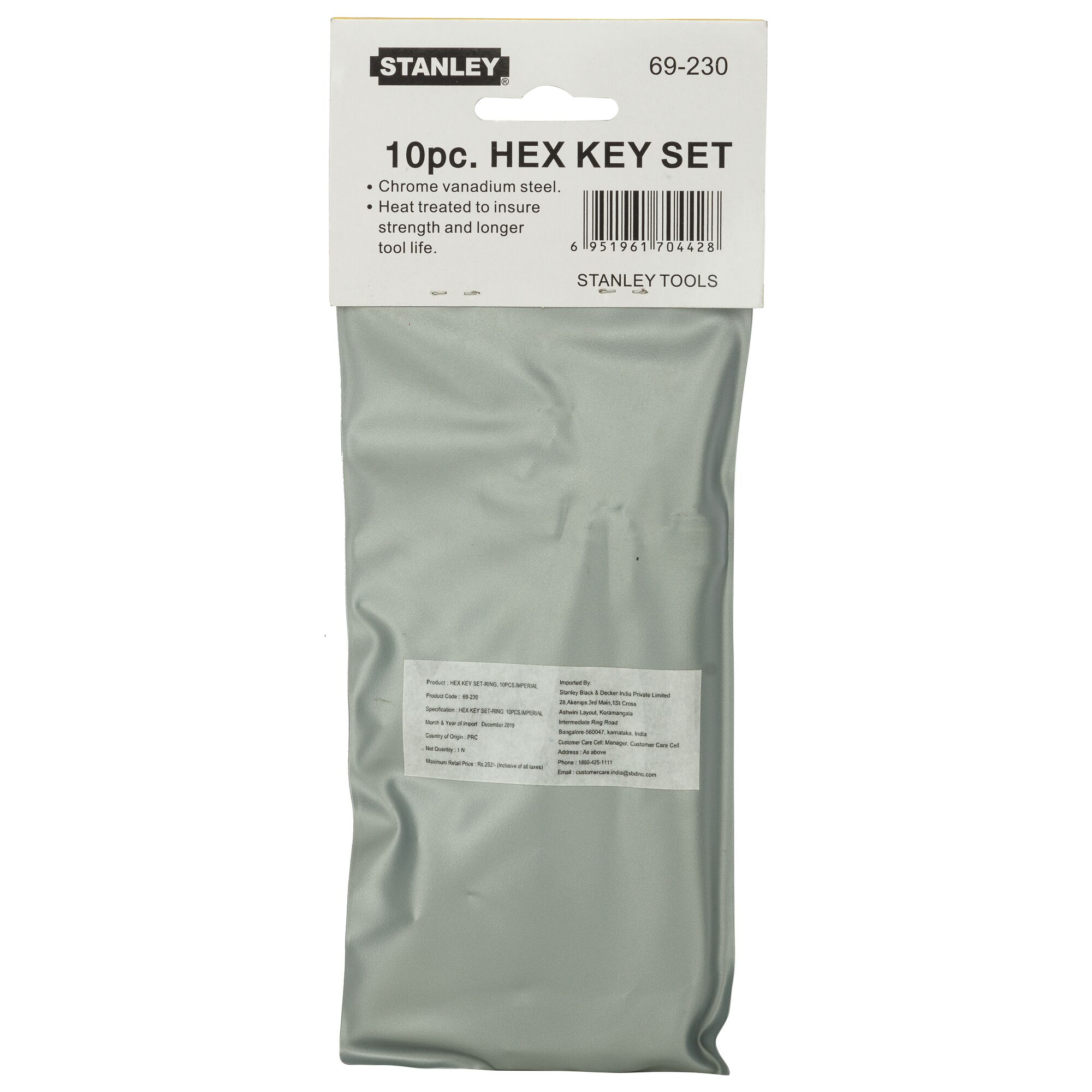 ชุดหกเหลี่ยม 10 ชิ้น (เซทห่วง)  อิมพีเรียล