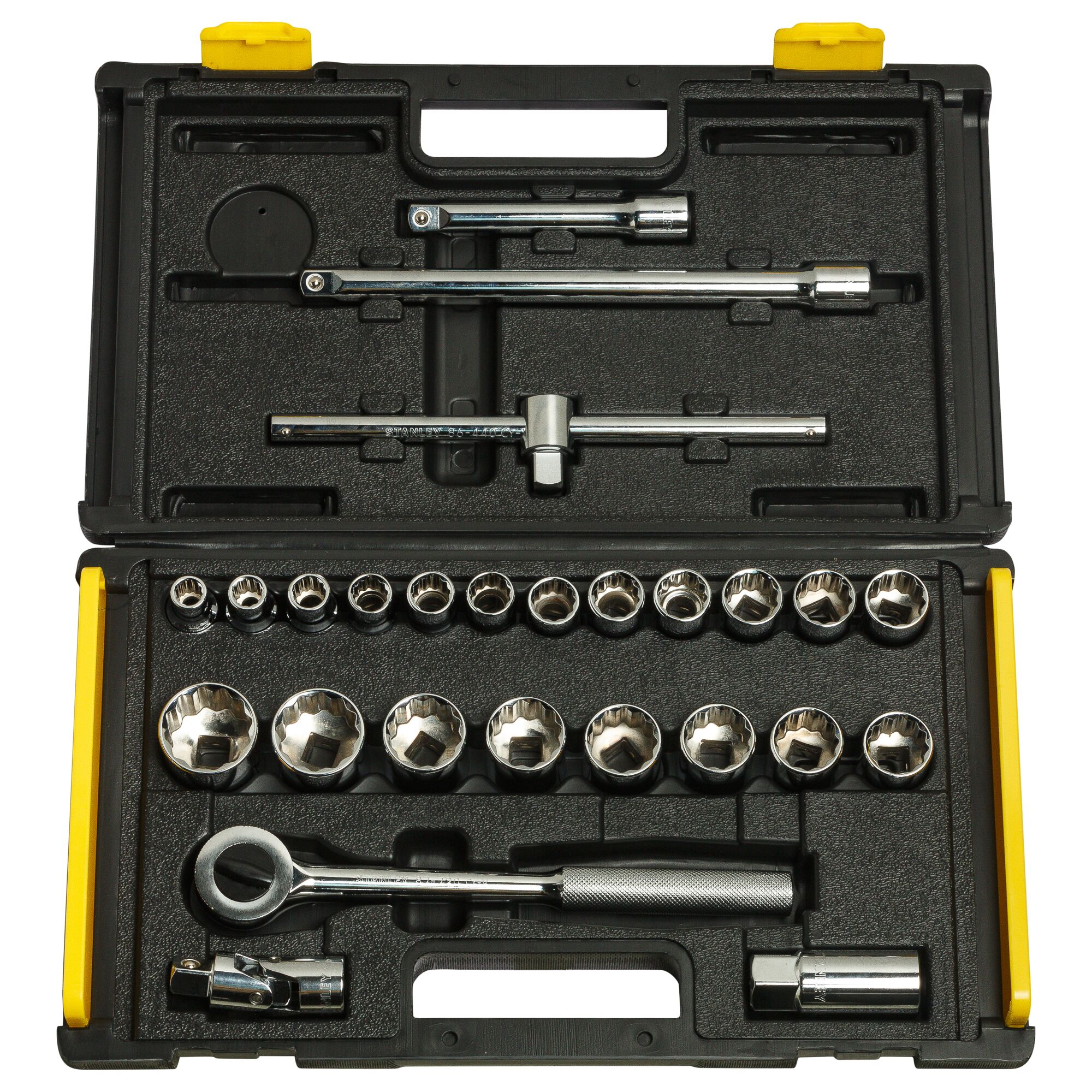 ชุดลูกบ็อกซ์ 12 เหลี่ยม 1/2 นิ้ว 27 ชิ้น/ชุด หน่วย มม.