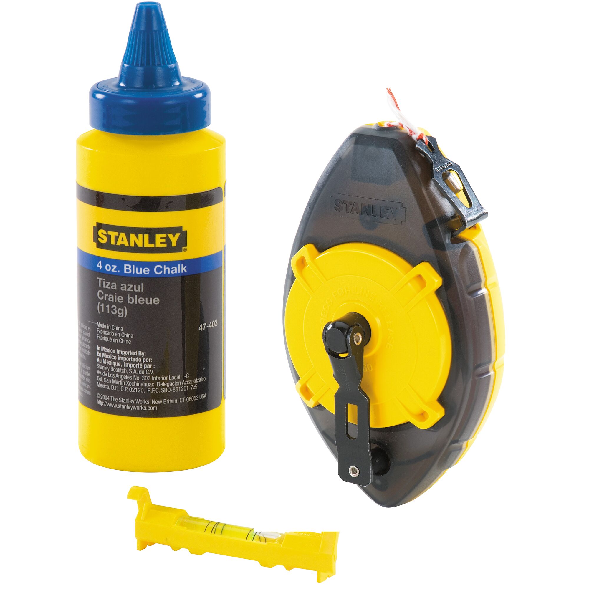 Power winder chalk line kit.