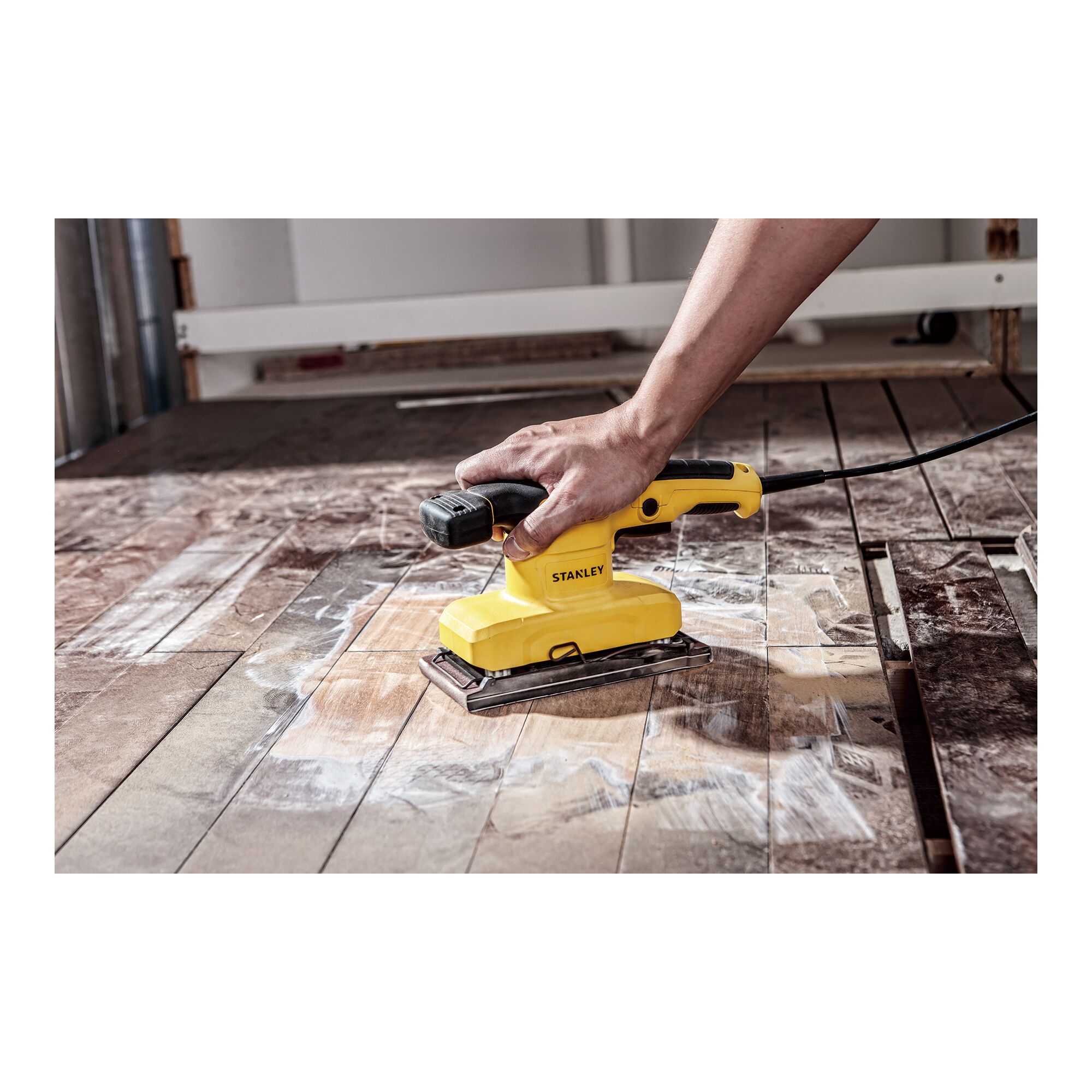 SS28, 280W 1/3 Sheet Sander, Application