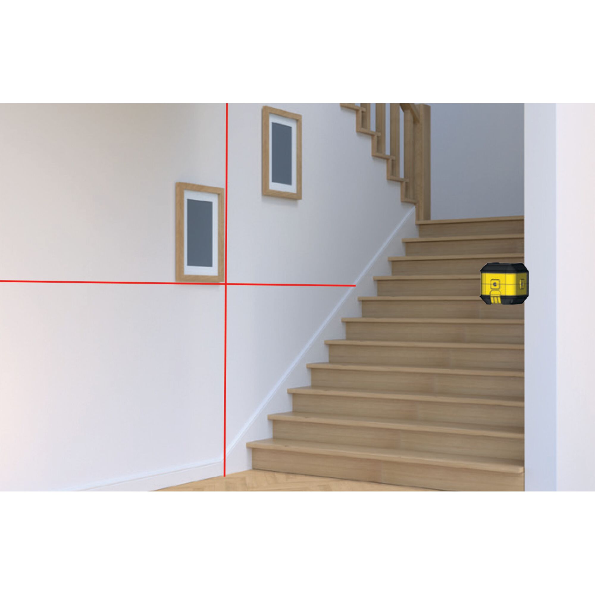 เลเซอร์กำหนดเส้น Cubix แสงสีแดง