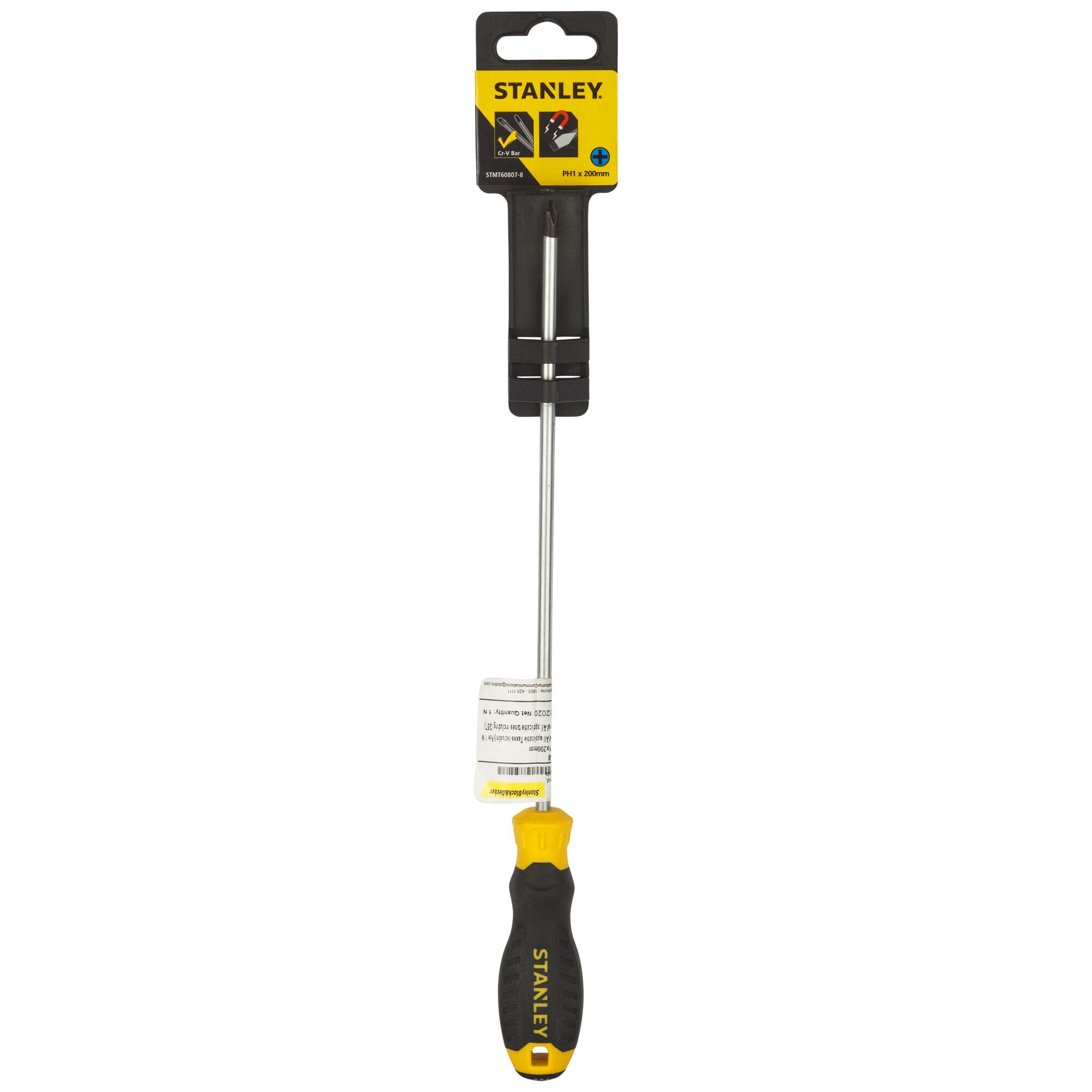 ไขควงปากแฉก Cushion Grip Phillips  Ph1 X 200Mm
