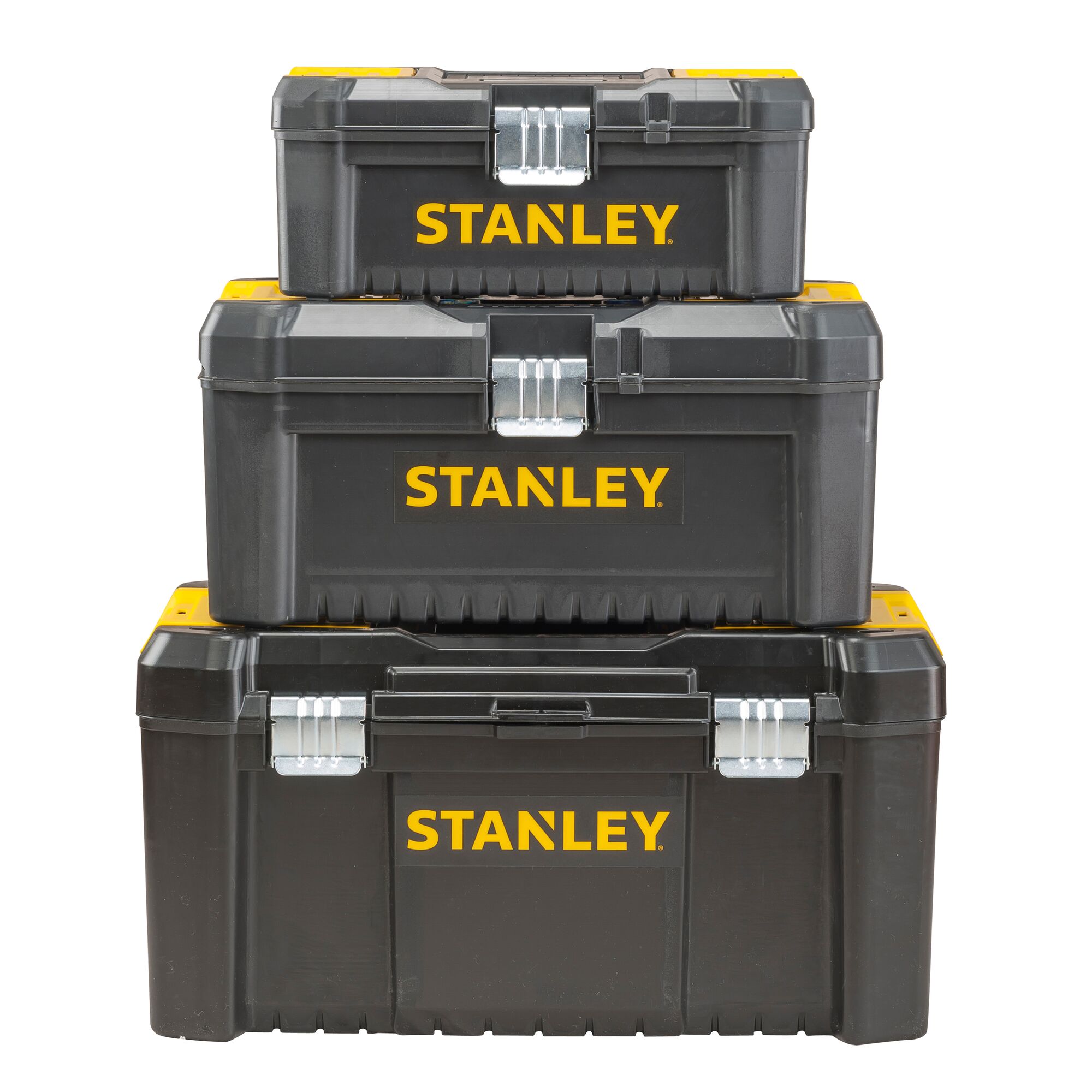 กล่องใส่เครื่องมือช่าง 16 นิ้ว รุ่น ESSENTIAL METAL LATCH TOOLBOXES