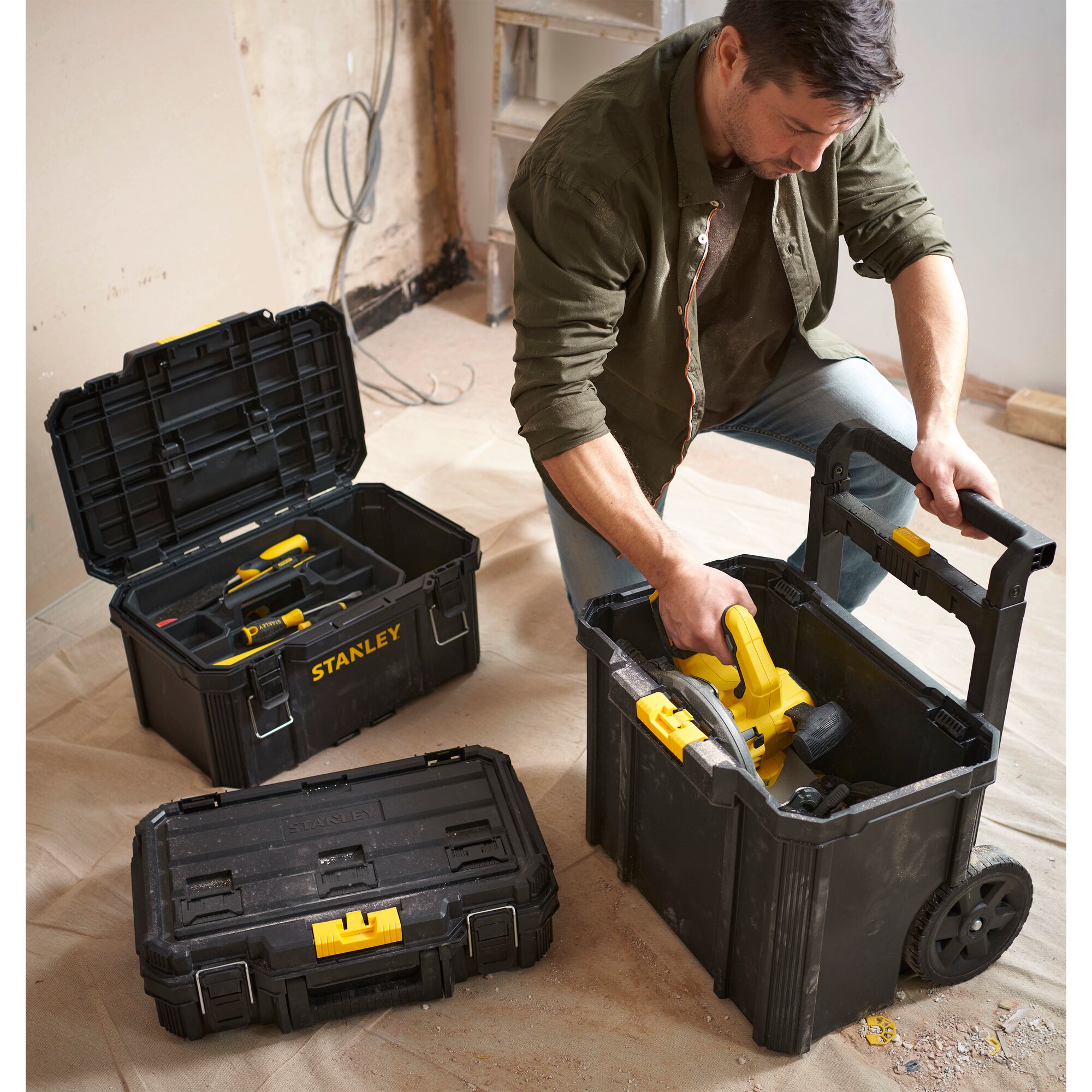 กล่องเครื่องมือSTANLEY® ยกเซต