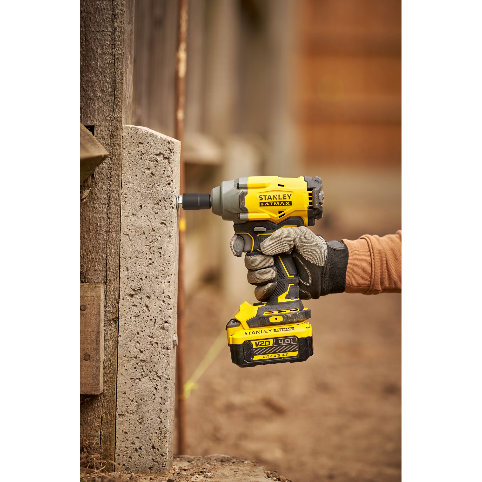 บล็อกกระแทกไร้สาย 20 โวลต์