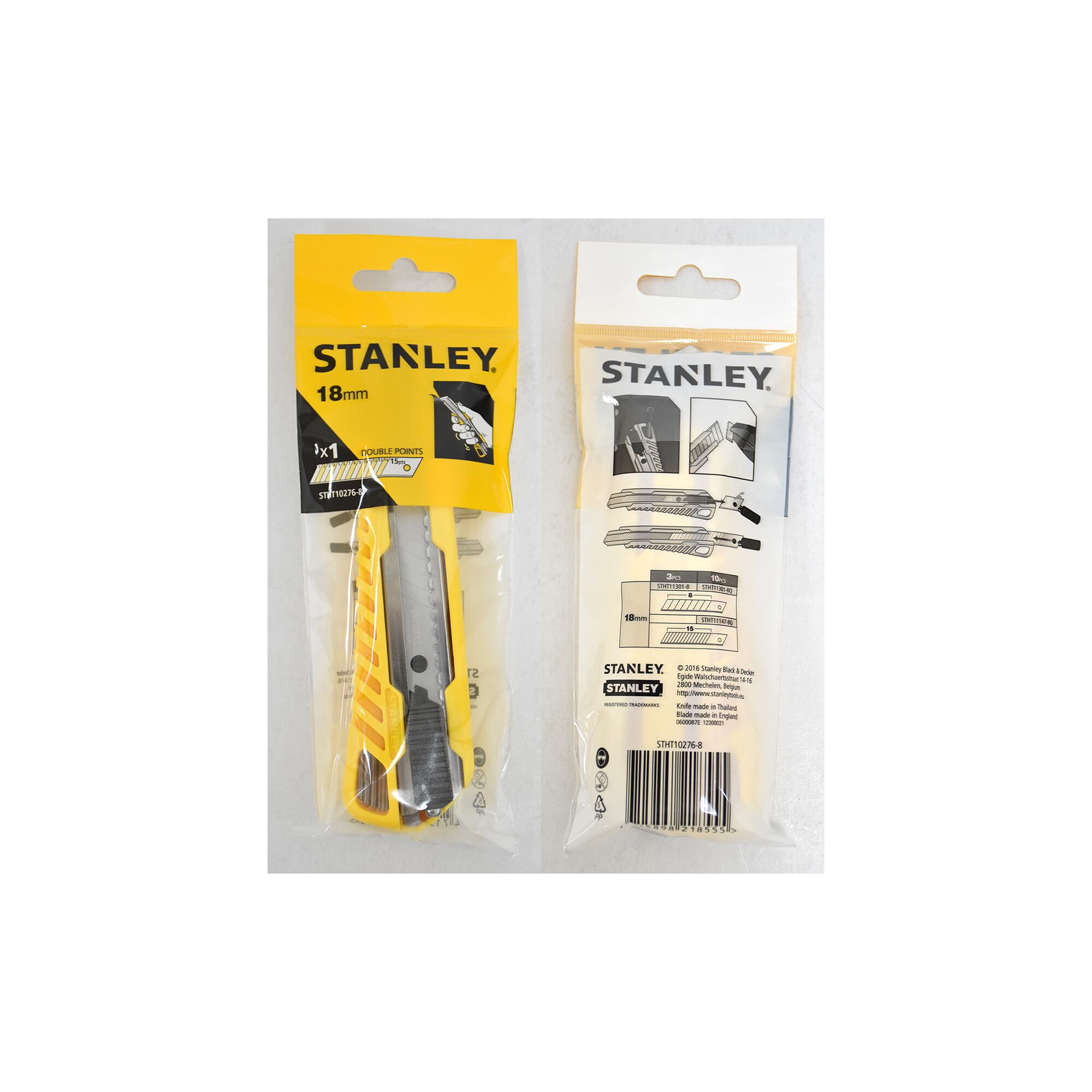 STHT10276-8, 18mm Snap-off Knife, Packaging