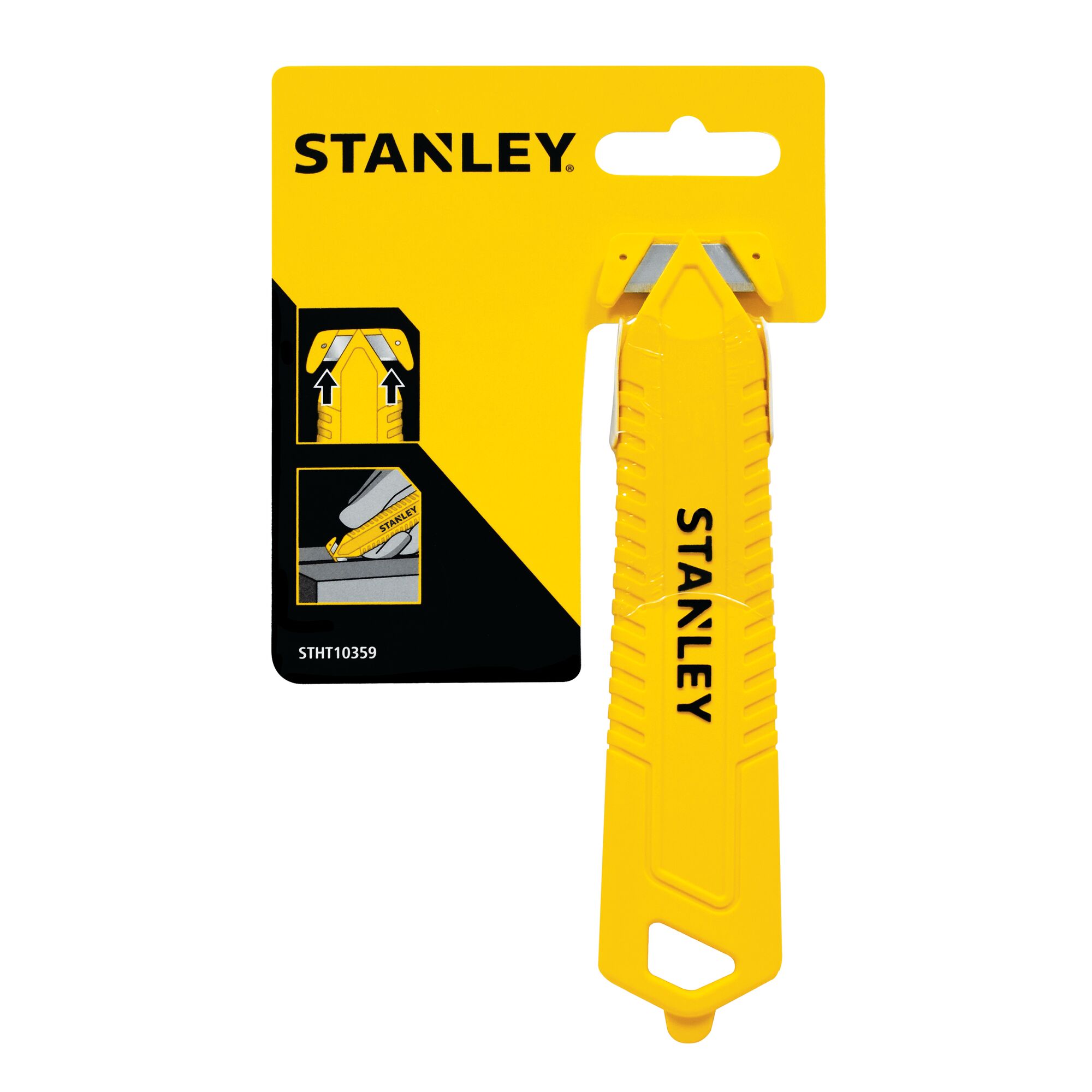 มีดกรีดลังแบบใบมีดคู่ Safety knife