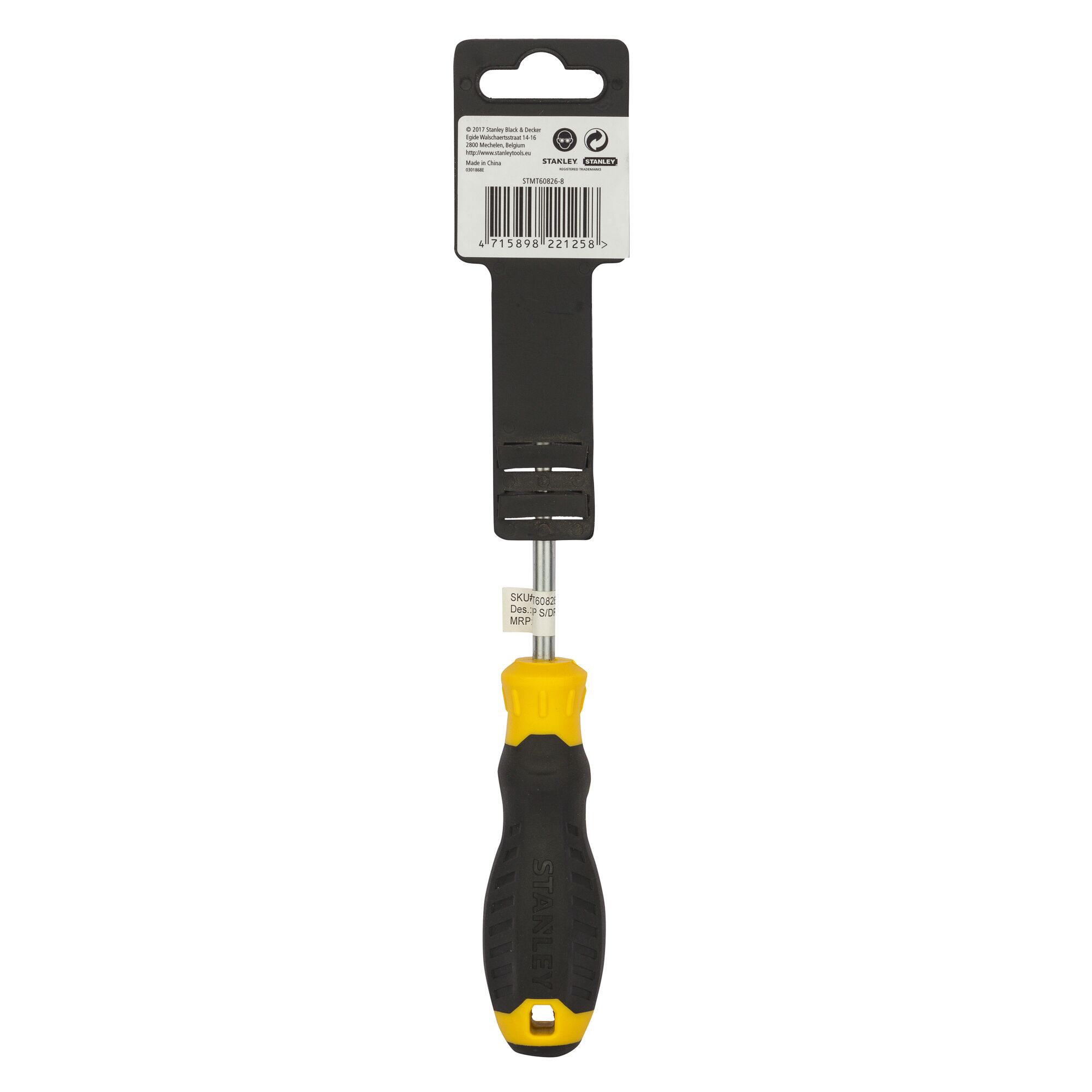 ไขควงกระแทกคุชชั่นกริป สแตนดาร์ด 6.5มม. X 100 มม