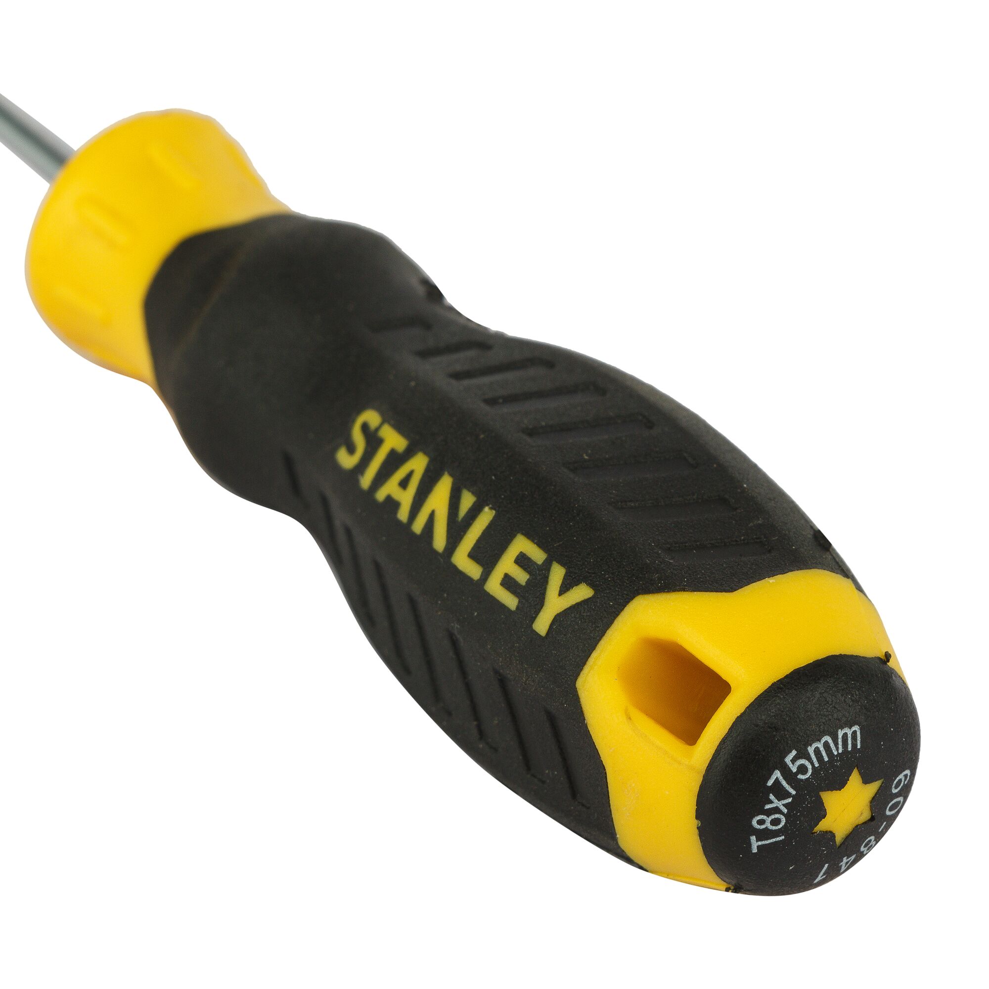 ไขควงแม่เหล็กหัวจีบด้ามยาง Stanley T8X75มม.