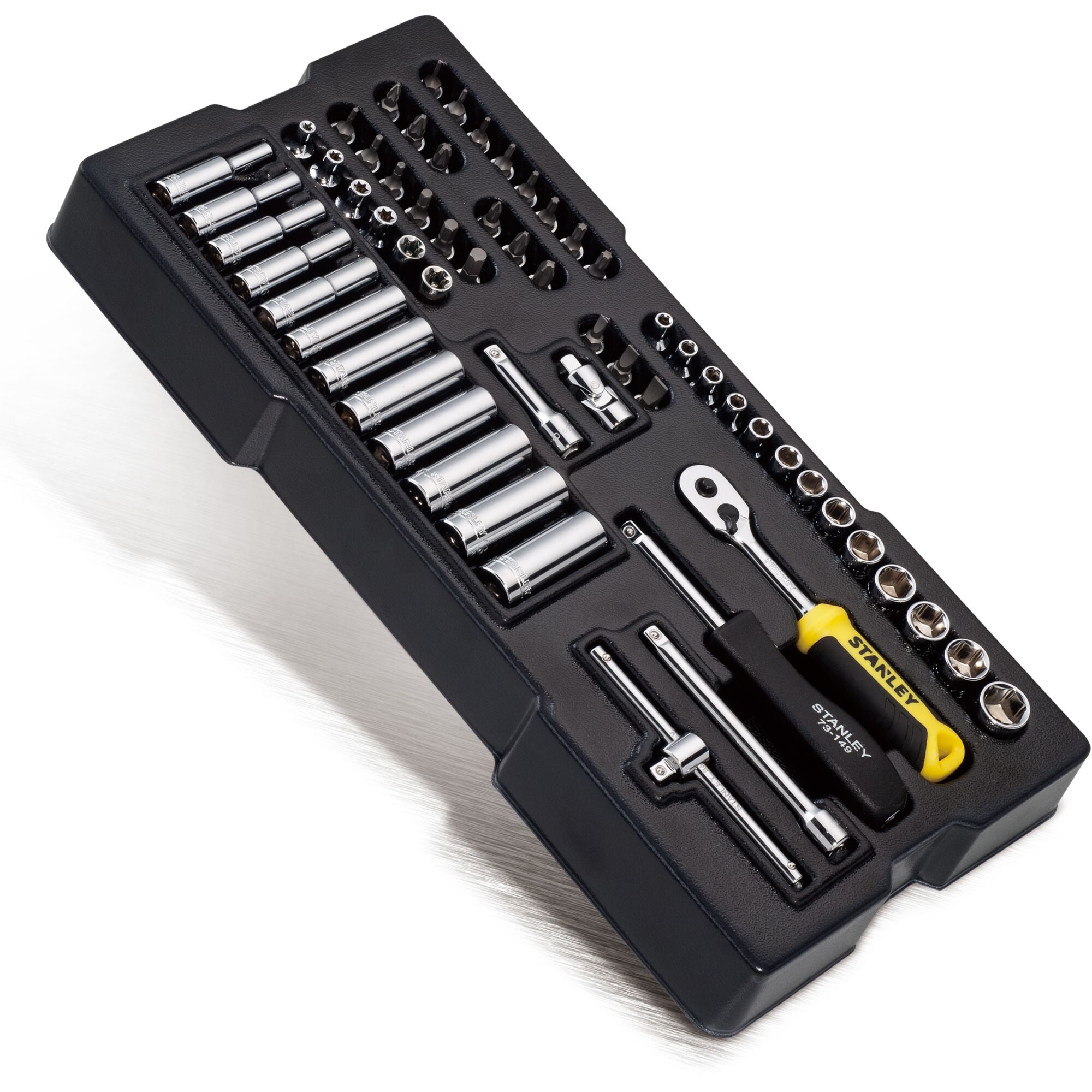 ชุดลูกบ็อกซ์ 1/4 นิ้ว 60 ชิ้น/ชุด หน่วยมิลลิเมตร