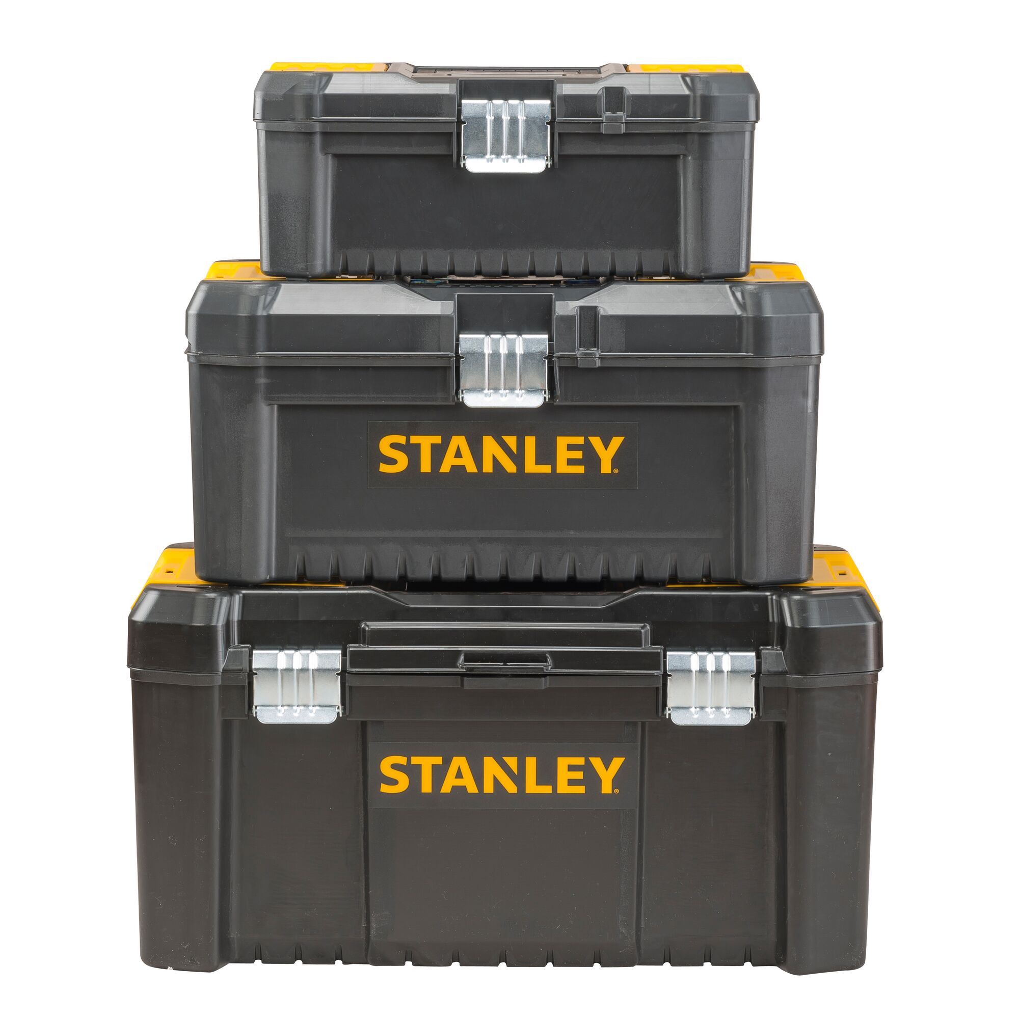กล่องใส่เครื่องมือช่าง STANLEY รุ่น ESSENTIAL METAL LATCH